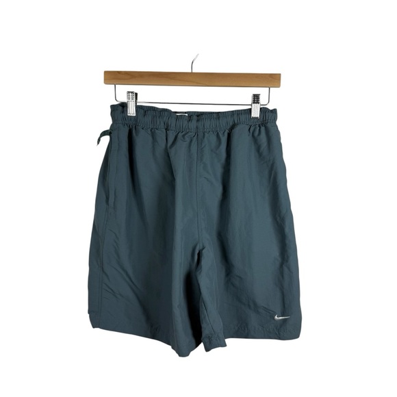 Nike Men’s 90s Retro Nylon Athletic Shorts in Teal Size M - Picture 1 of 9